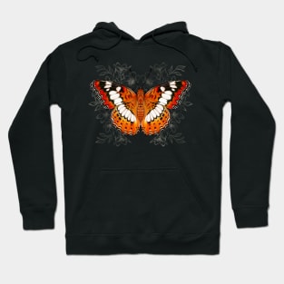 The orange monarch butterfly Hoodie